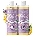 Brittanie’s Pure Castile Liquid Soap Refill, Lavender, 32 Ounce 2 Pack | Dish Soap, Hair & Body, Laundry, Home, Gentle and Pure, Made with Natural Beauty & Personal Care Brittanie's Thyme