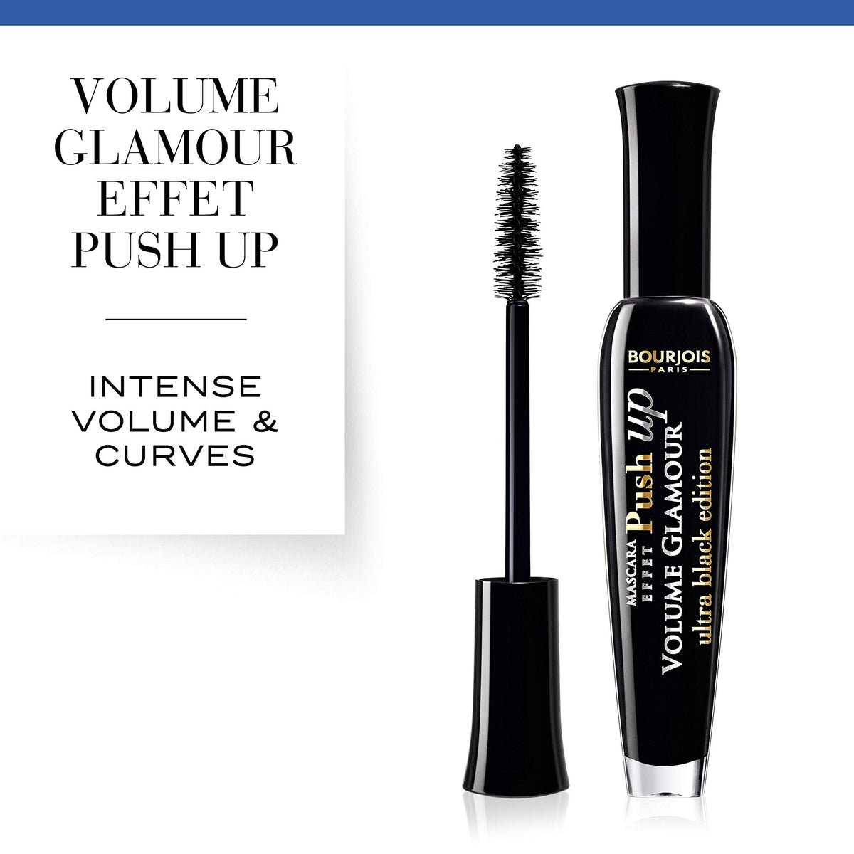 Bourjois Volume Glamour Push Up Mascara, Ultra Black Beauty & Personal Care Bourjois