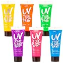 UV Face and Body Paint 10ml - 6 Pack - Neon Glow in the Dark Body Paint for Adults - Non Toxic, Vivid UV Reactive Makeup for Blacklight Parties Beauty & Personal Care splashes & spills