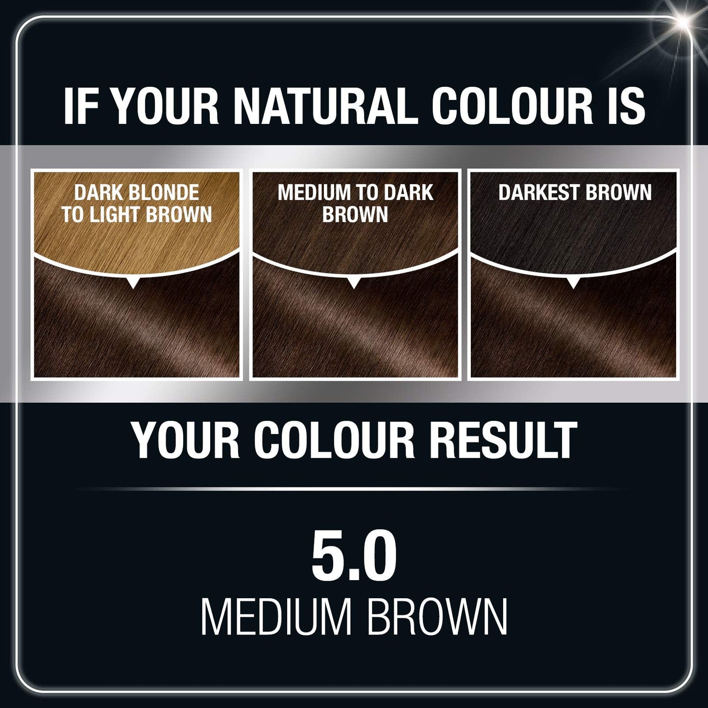 Garnier Olia Oil Powered Permanent Color, Medium Brown [5.0] 1 ea (Pack of 6) Beauty & Personal Care Garnier