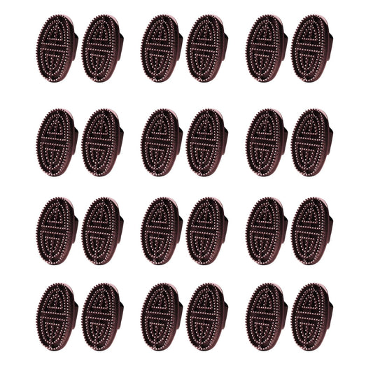 TTOBHF Silicone Meridian Pressure Brush Beauty Salon Cellulite Massage Tool Professional Massage Brush Portable Oil Brush Body Scrubber Bath(Brown) Beauty and Personal Care TTOBHF