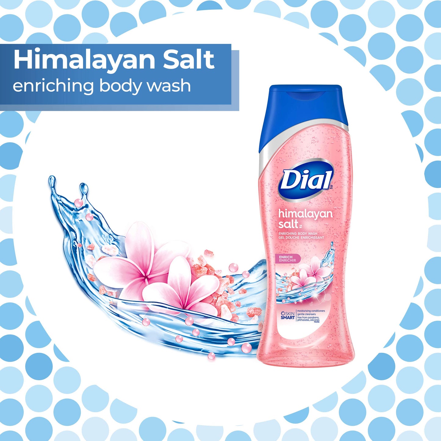 Dial Body Wash Himalayan Salt Enriching, 16 Fl Oz (Pack of 3) Beauty & Personal Care Dial