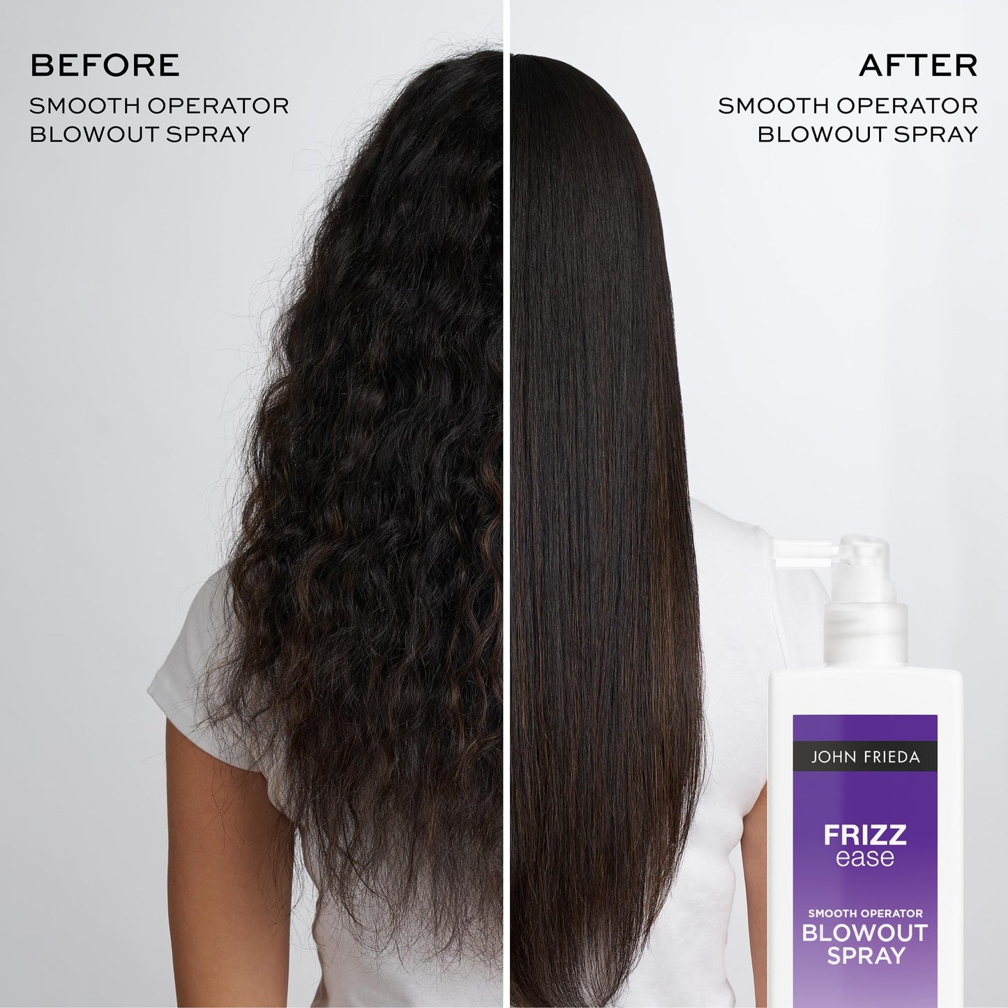 John Frieda Frizz Ease Smooth Operator Blowout Spray, Pre-Styling Heat Protection & Anti-Humidity Spray, 6.77 fl oz Beauty & Personal Care John Frieda