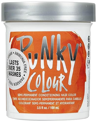 Punky Flame Semi Permanent Hair Color - Vegan & Cruelty-Free Conditioning Hair Dye, Lasts Up to 35 Washes, 3.5 fl oz Beauty & Personal Care Punky