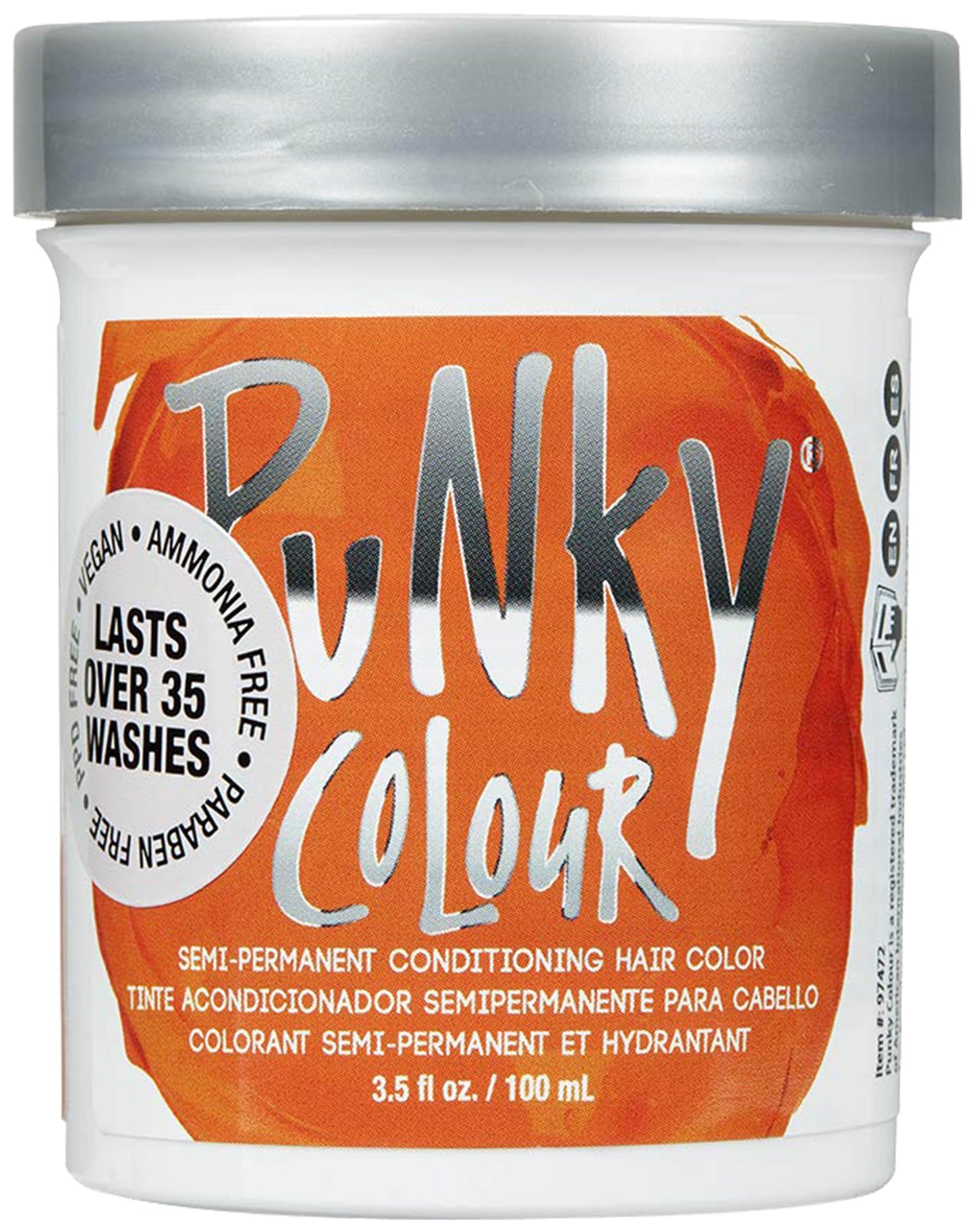 Punky Flame Semi Permanent Hair Color - Vegan & Cruelty-Free Conditioning Hair Dye, Lasts Up to 35 Washes, 3.5 fl oz Beauty & Personal Care Punky