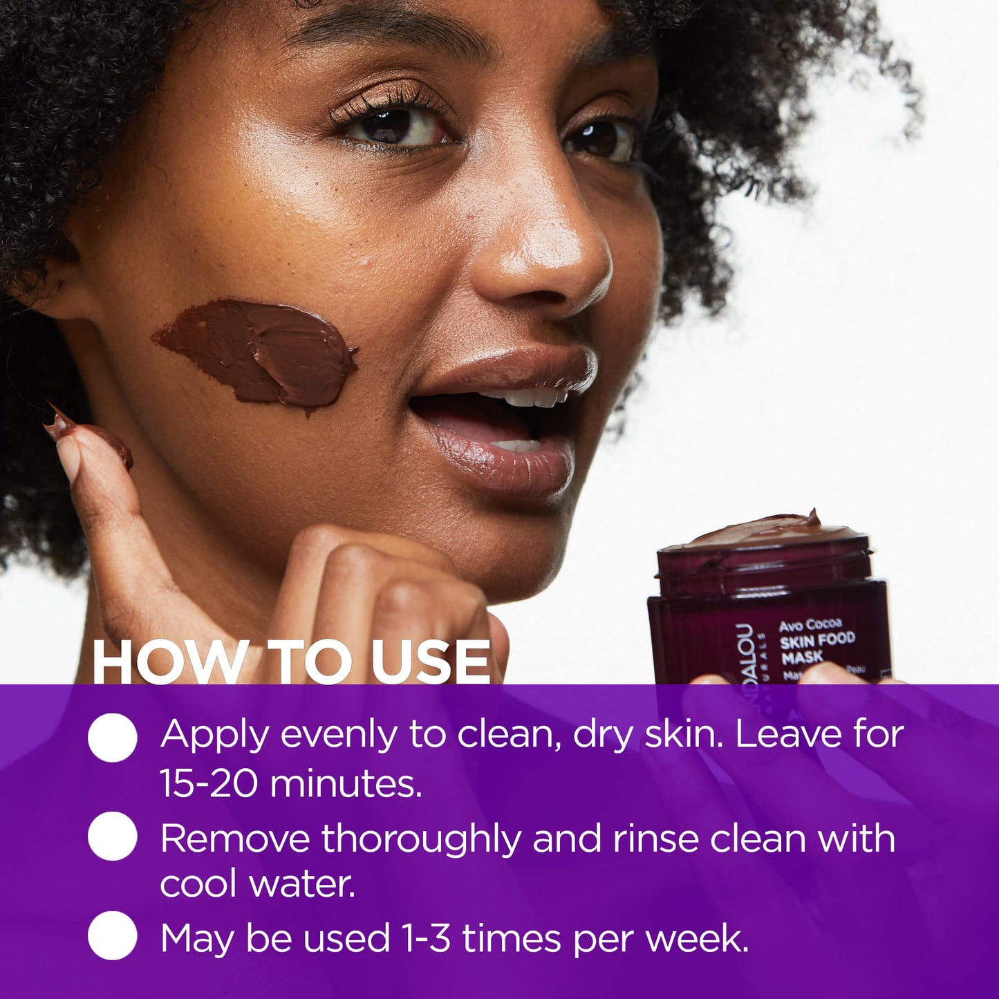 Andalou Naturals Facial Mask, Avo Cocoa Skin Food, 1.7 Ounce Beauty & Personal Care Andalou Naturals
