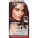L’Oreal Paris Feria Multi-Faceted Shimmering Permanent Hair Color, High Intensity Hair Dye for 3X Highlights, 52 Auburn Rose, 1 Hair Dye Kit Beauty & Personal Care L'Oreal Paris