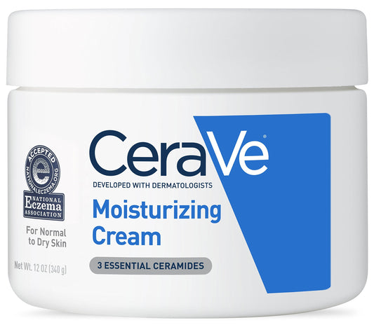 CeraVe Moisturizing Cream Daily Face and Body Moisturizer for Dry Skin, 12 Ounce Beauty & Personal Care CeraVe