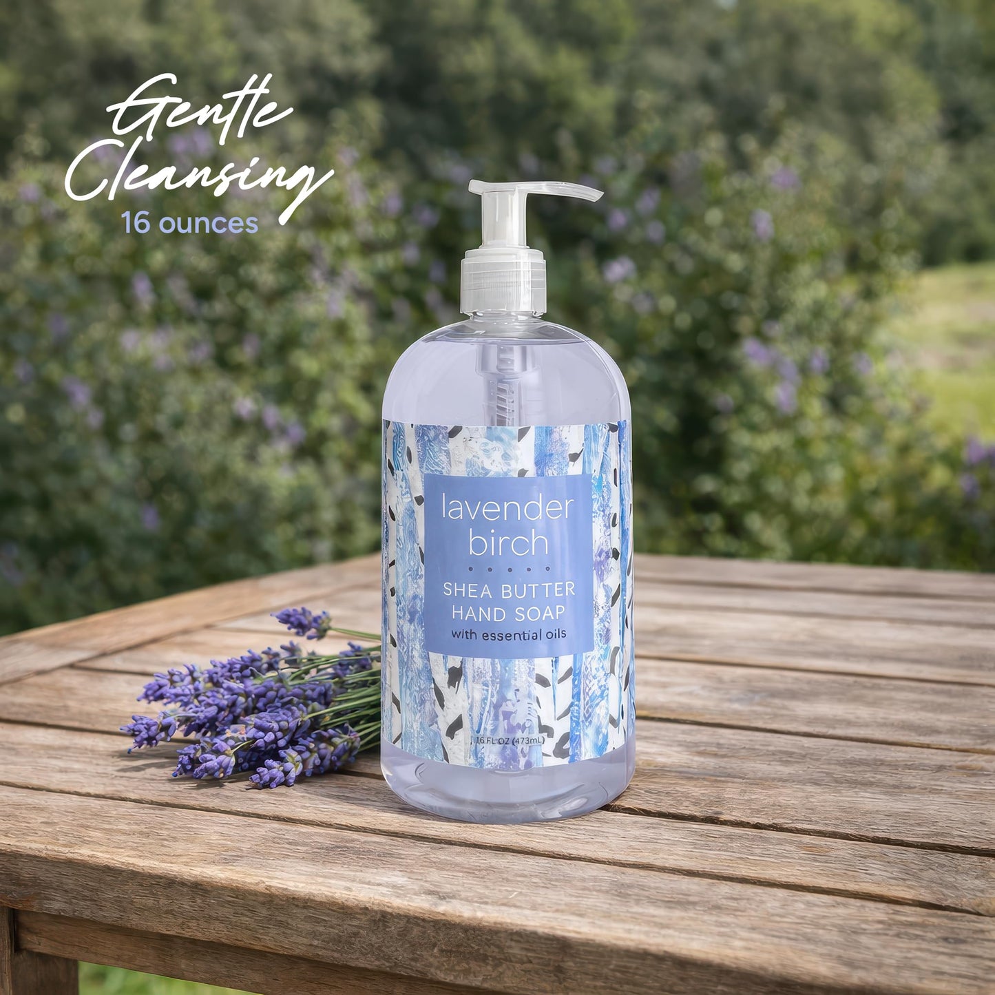 Greenwich Bay Trading Shea Butter Hand Soap - Lavender Birch Moisturizing Liquid Hand Soap, Calming Spa Scent, Gentle for Sensitive Skin, Pump Bottle Beauty & Personal Care Greenwich Bay Trading Company