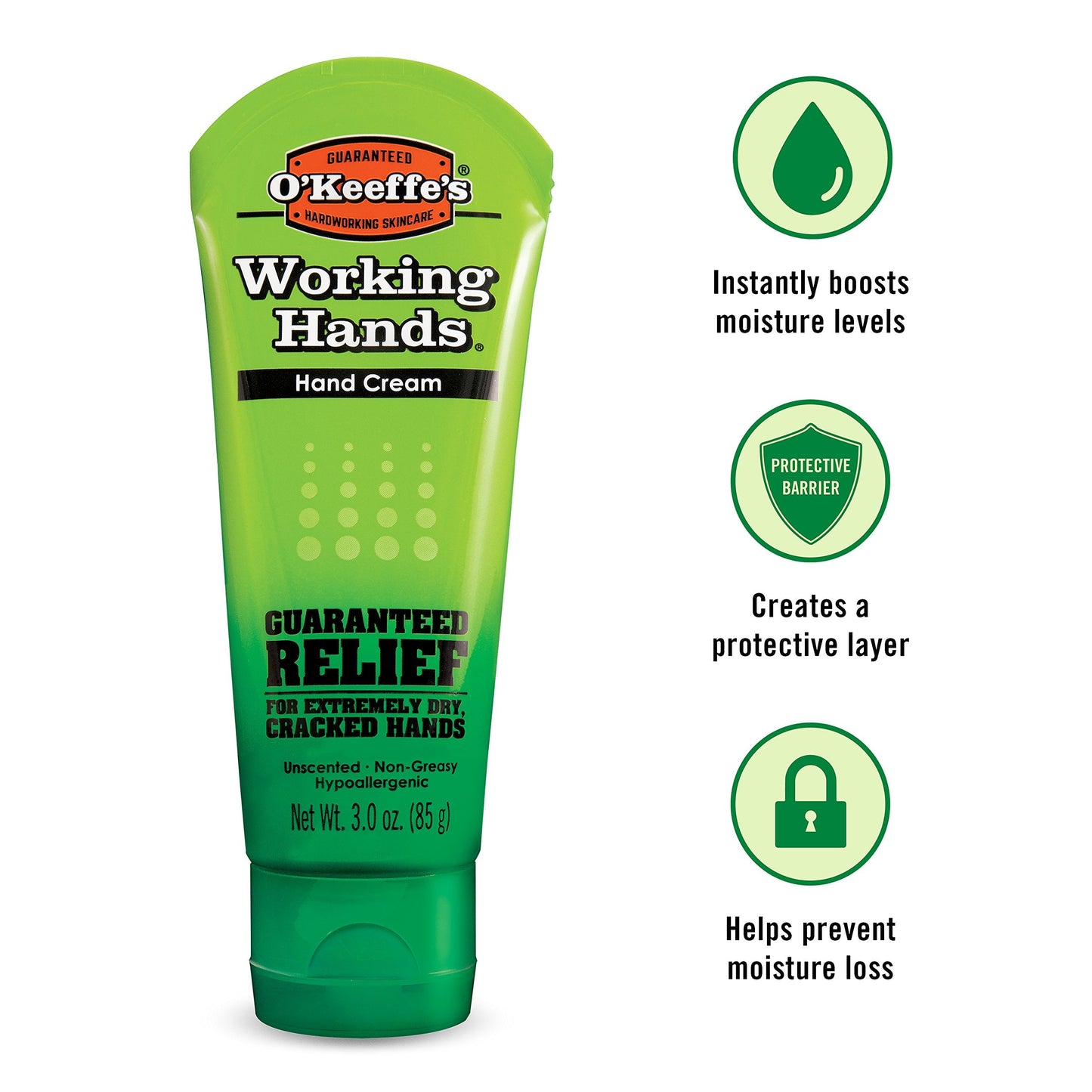 O'Keeffe's K0290004-6 Working Hands Hand Cream Tube (6 Pack), 3 oz Beauty & Personal Care Best Price Square