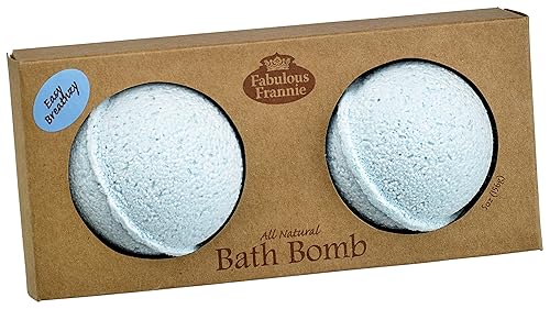 Fabulous Frannie Easy Breathzy Natural, Handmade Bath Bomb Set, Rich in Essential Oil, Salt, Coconut Oil, Witch Hazel, Fizzies to Moisturize Skin… Beauty & Personal Care Fabulous Frannie