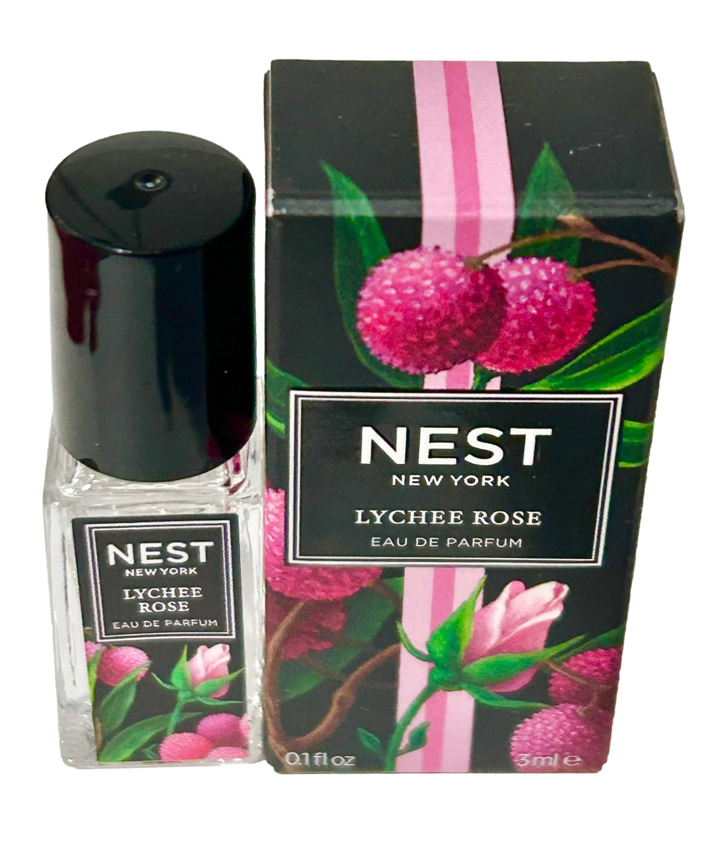 Nest LYCHEE ROSE Rollerball Women EDP Perfume (Mini/Small/Travel Size Parfum) 0.1oz/3mL - 8128 Beauty & Personal Care NEST New York