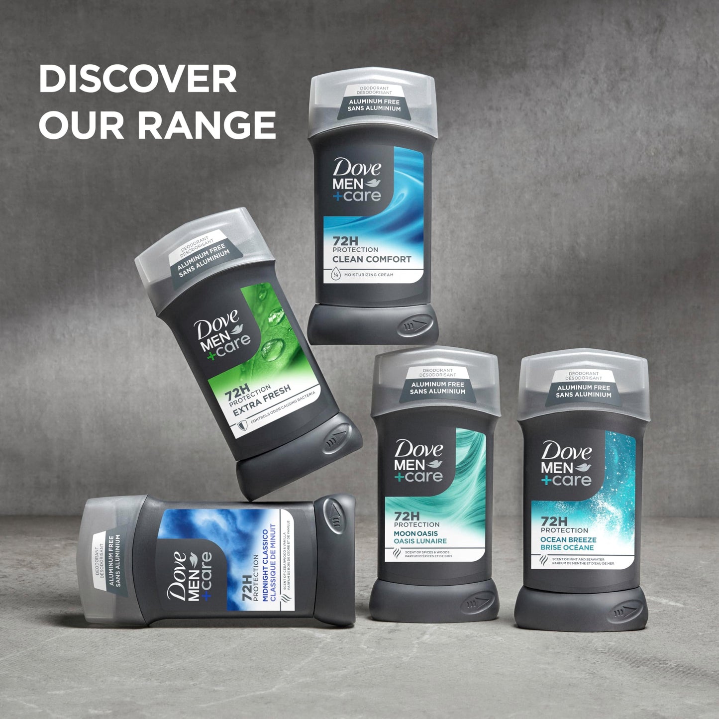 Dove Men+Care Deodorant Stick for Men 4 Count Extra Fresh Aluminum Free 72-Hour Odor Protection Mens Deodorant with 1/4 Moisturizing Cream 3 oz Beauty and Personal Care DOVE MEN + CARE