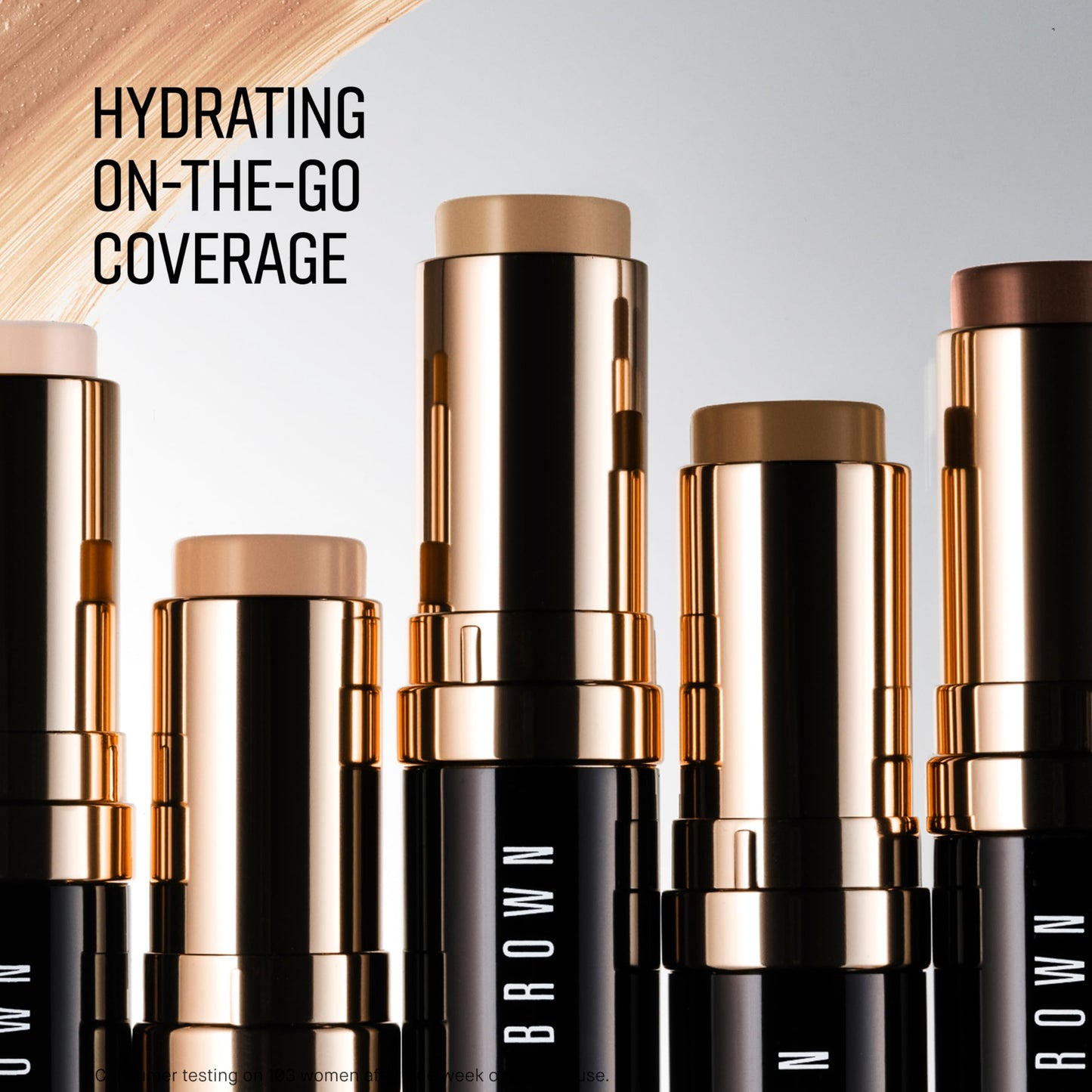 Bobbi Brown Skin Foundation Stick | Portable & Creamy with Medium-to-Full Coverage for Even-Toned Skin, 0.31 Ounce, Natural N-052 Beauty & Personal Care Bobbi Brown