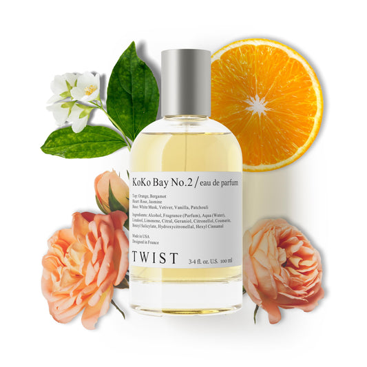 Twist - Koko Bay No. 2 - Eau De Parfum Inspired by Cha. Coco Mademoiselle, Long-Lasting Perfume For Women, Paraben Free, Vegan, Clean Ingredients Beauty & Personal Care HOUSE OF TWIST