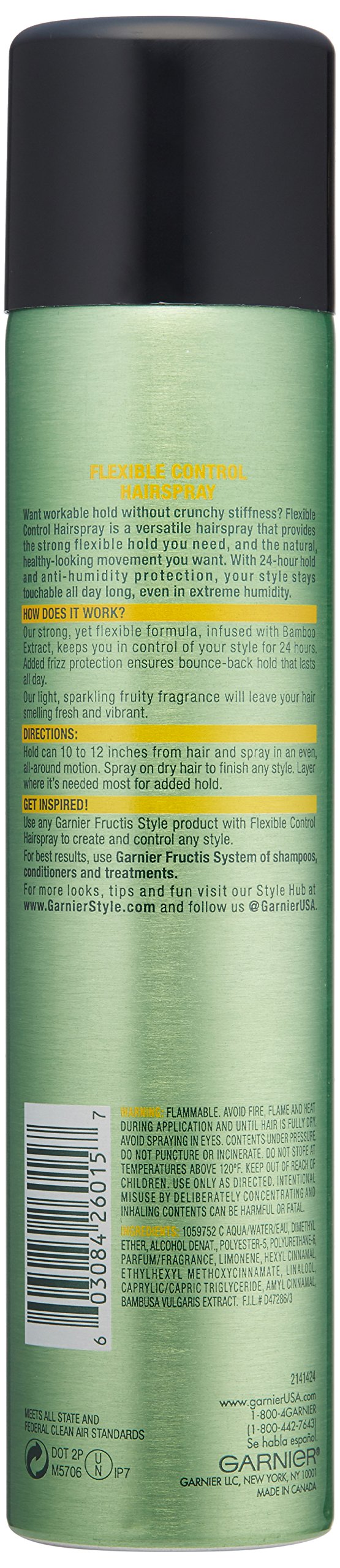 Garnier Fructis Style Flexible Control Anti-Humidity Aerosol Hairspray 8.25 oz Beauty & Personal Care Garnier