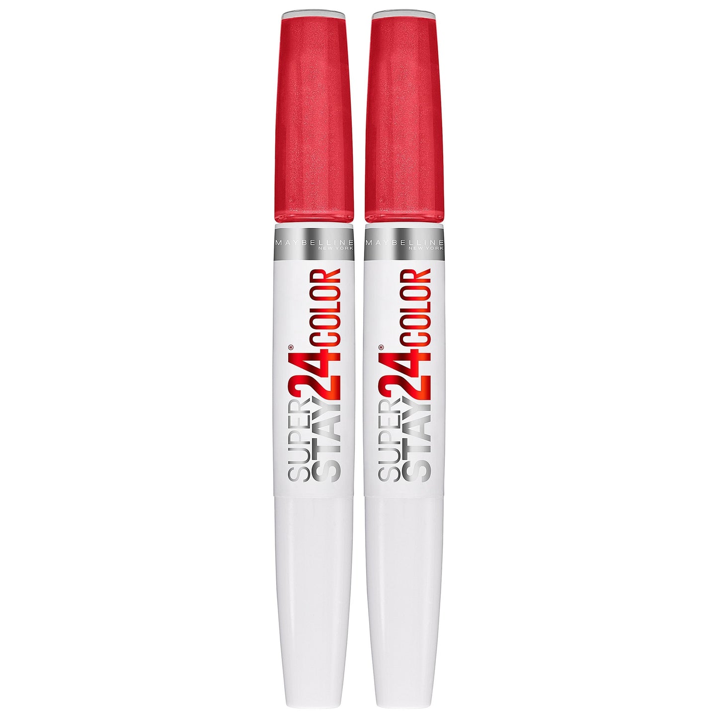 Maybelline SuperStay 24 2-Step Liquid Lipstick Makeup, Continuous Coral, 2 COUNT Beauty & Personal Care MAYBELLINE