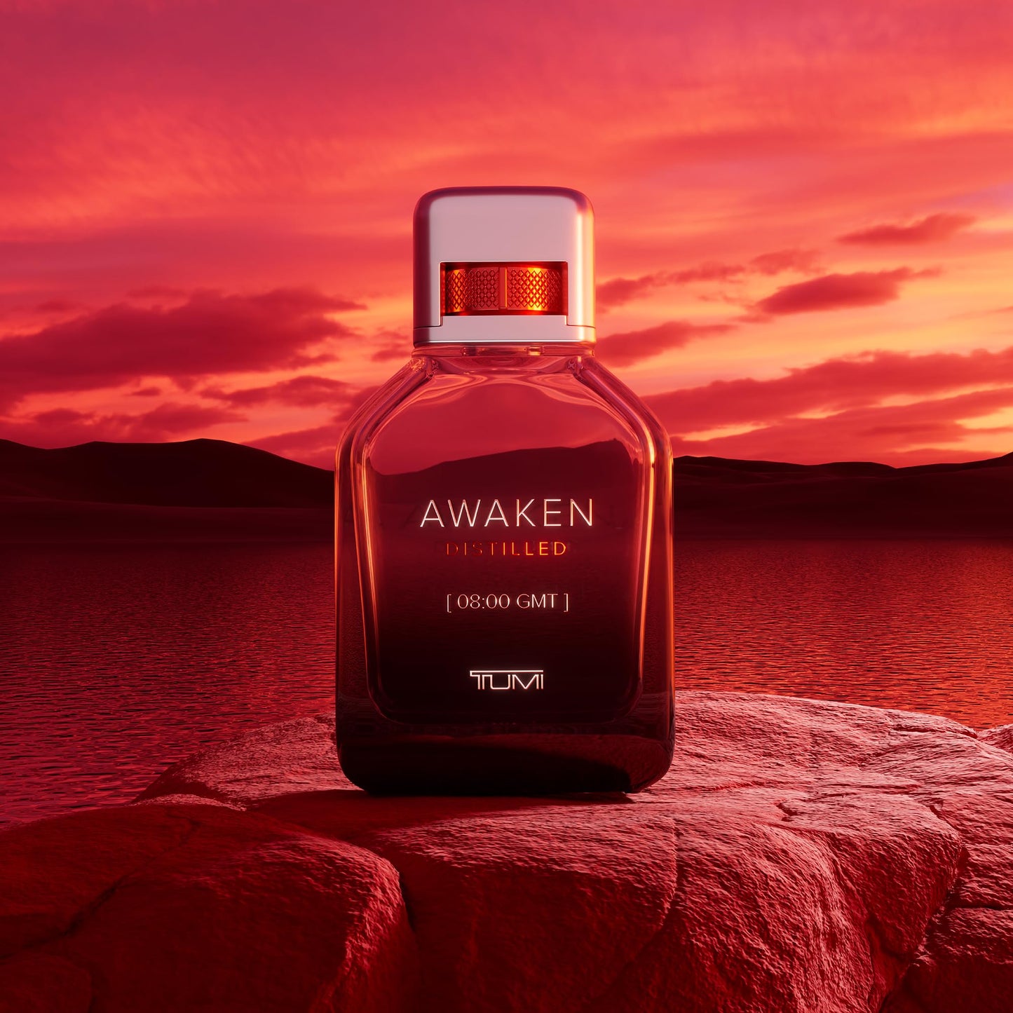 TUMI AWAKEN DISTILLED [08:00 GMT] - Extrait De Parfum Fragrance for Men - Stimulating Cologne with Woody Notes - 3.4 oz Beauty & Personal Care TUMI