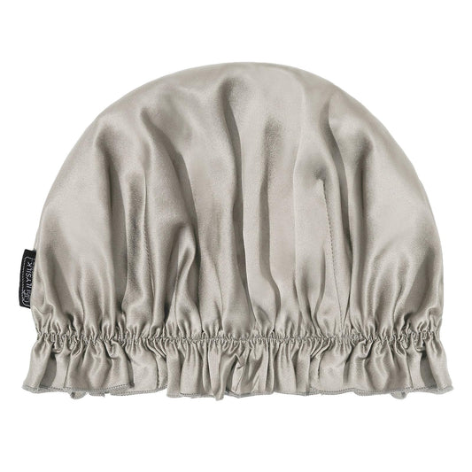 LILYSILK Silk Bonnet for Long and Cruly Hair Womens 100% Mulberry Silk Sleep Cap Ladies Hair Warp for Sleeping with Elastic Band Frills Silk Turban Beauty and Personal Care LilySilk
