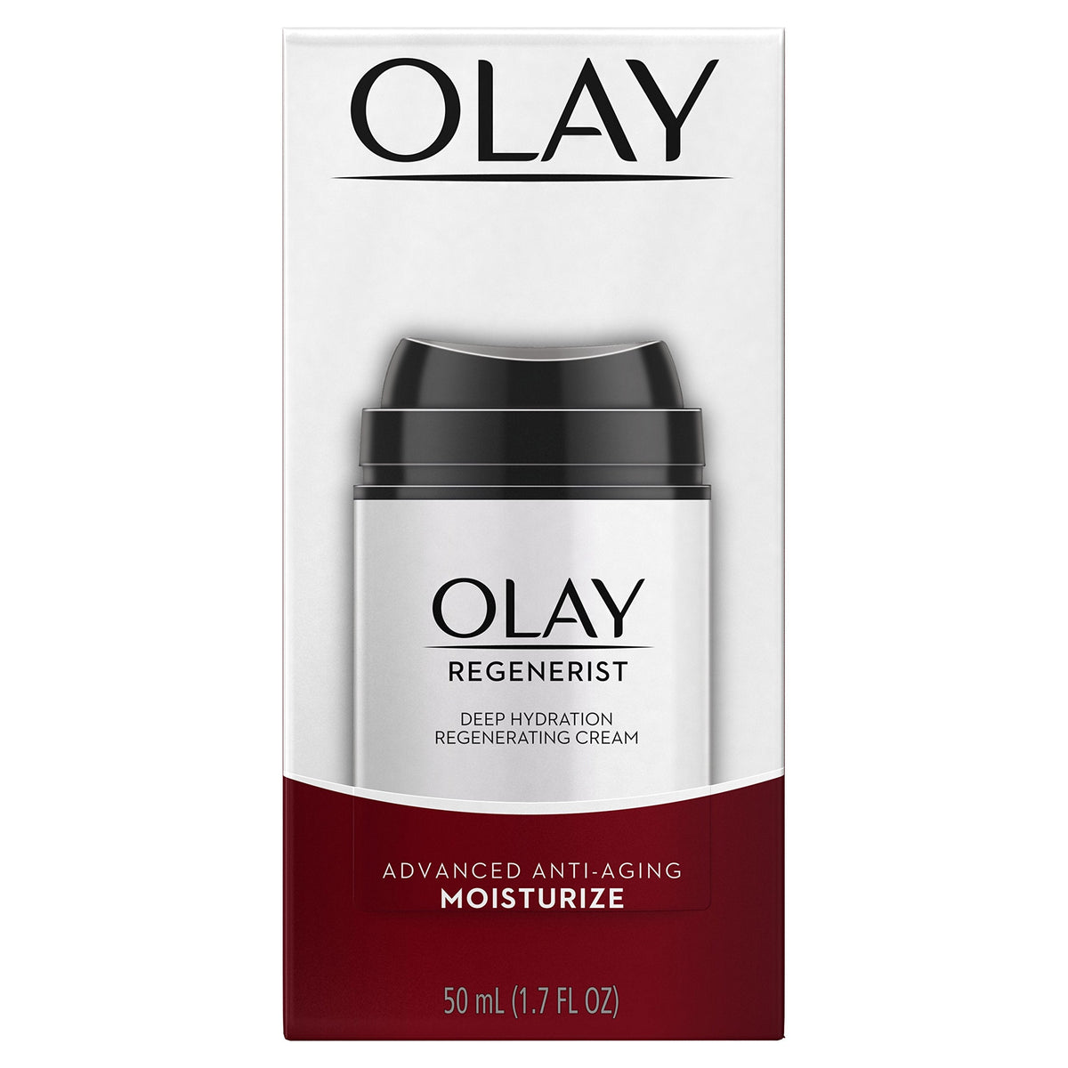 Face Moisturizer by Olay Regenerist Advanced Anti-Aging Deep Hydration Regenerating Cream Moisturizer, 1.7 Fluid Ounce Packaging may Vary Beauty & Personal Care Olay