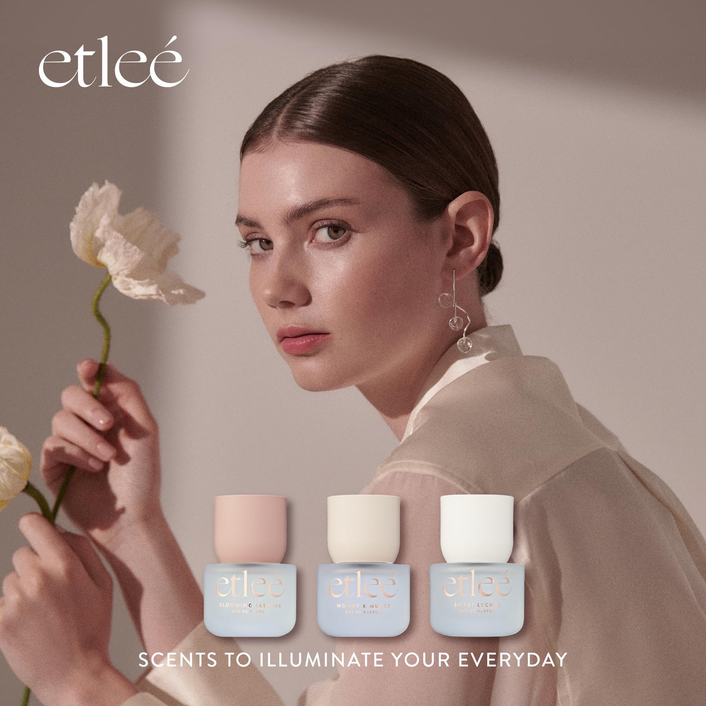 ETLEÉ Vanilla & Lavender Eau de Parfum 1.01oz, Long Lasting Perfume Inspired by YL's Libre+Burb Goddess, Floral Gourmand Notes With Cedarwood, Orange Beauty & Personal Care ETLEÉ