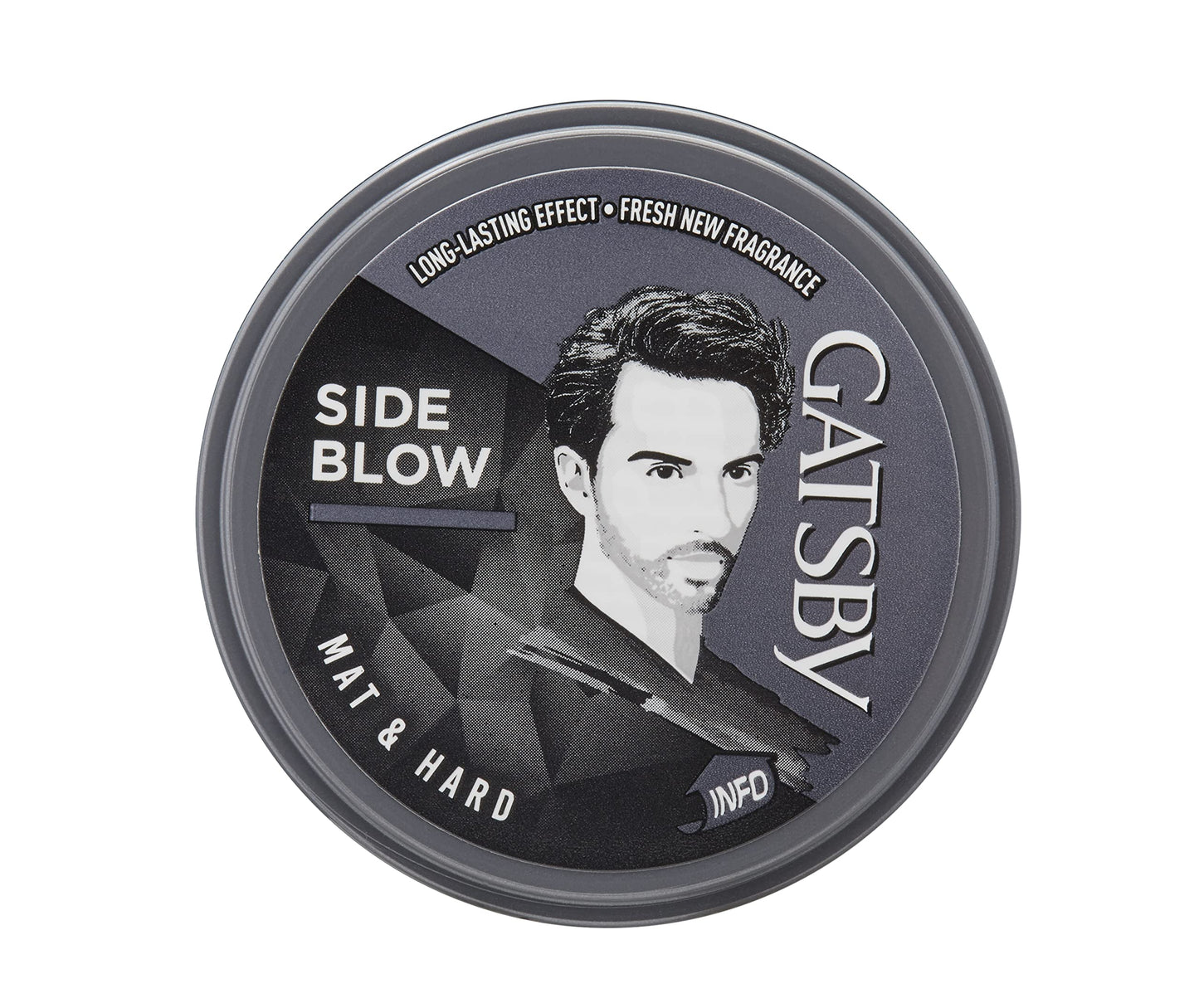 Gatsby Hair Styling Wax Matt & Hard 75g Grey Beauty & Personal Care Gatsby