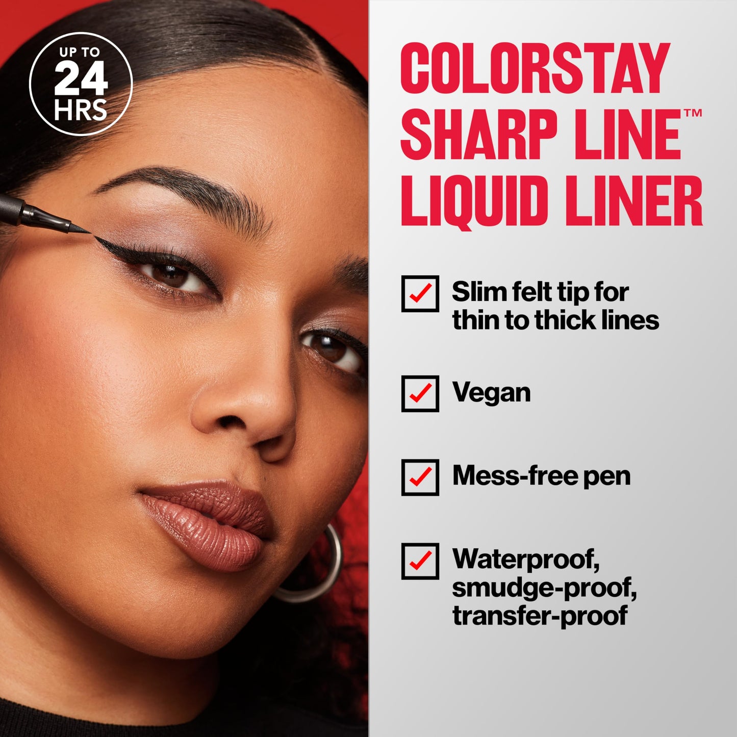 Revlon ColorStay Liquid Eye Pen, Classic, Blackest Black Beauty & Personal Care REVLON