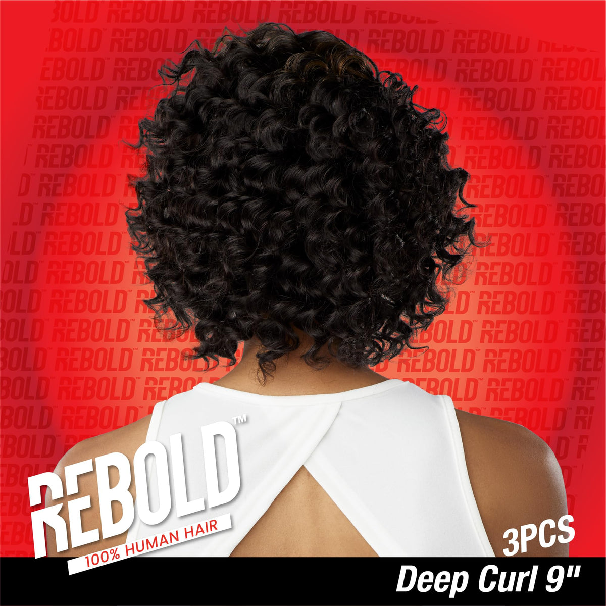 Sensationnel Rebold Curly Weave-Deep Curl 9 3pcs,M44