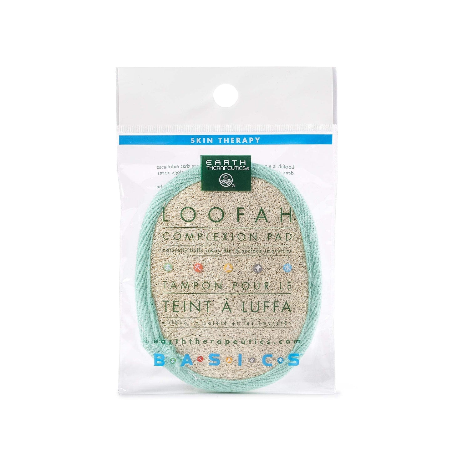 Earth Therapeutics Loofah Complexion Pad Beauty & Personal Care Earth Therapeutics