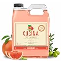 Cucina Fruits & Passion Hand Soap Refill, Pompelmo, 1 L (33.8 fl oz), Liquid Hand Soap with Moisturizing Olive Oil, Biodegradable, Vegan Formula Beauty & Personal Care Cucina