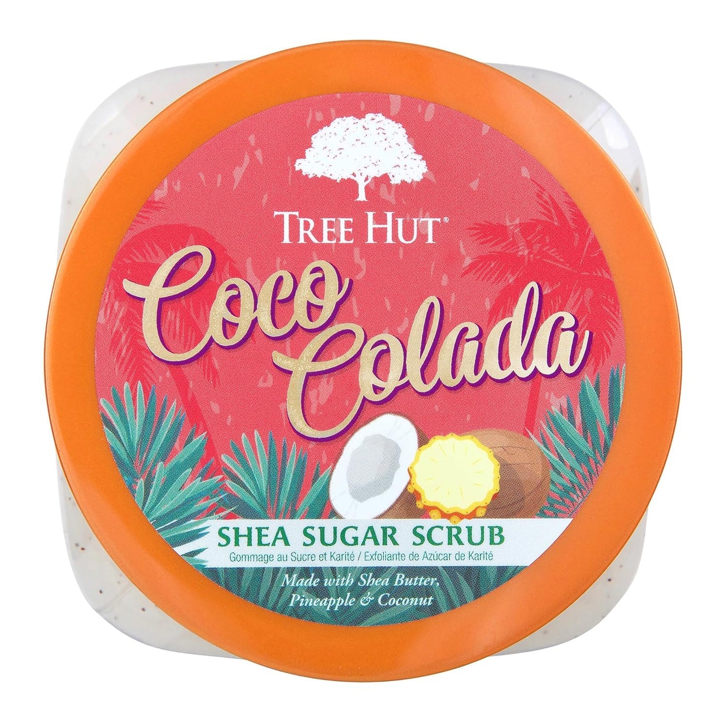 Tree Hut Coco Colada Body Scrub, Exfoliating & Hydrating Sugar Scrub with Shea Butter & Essential Oils, Smooth Skin, Body Exfoliator For All Skin Beauty & Personal Care Tree Hut