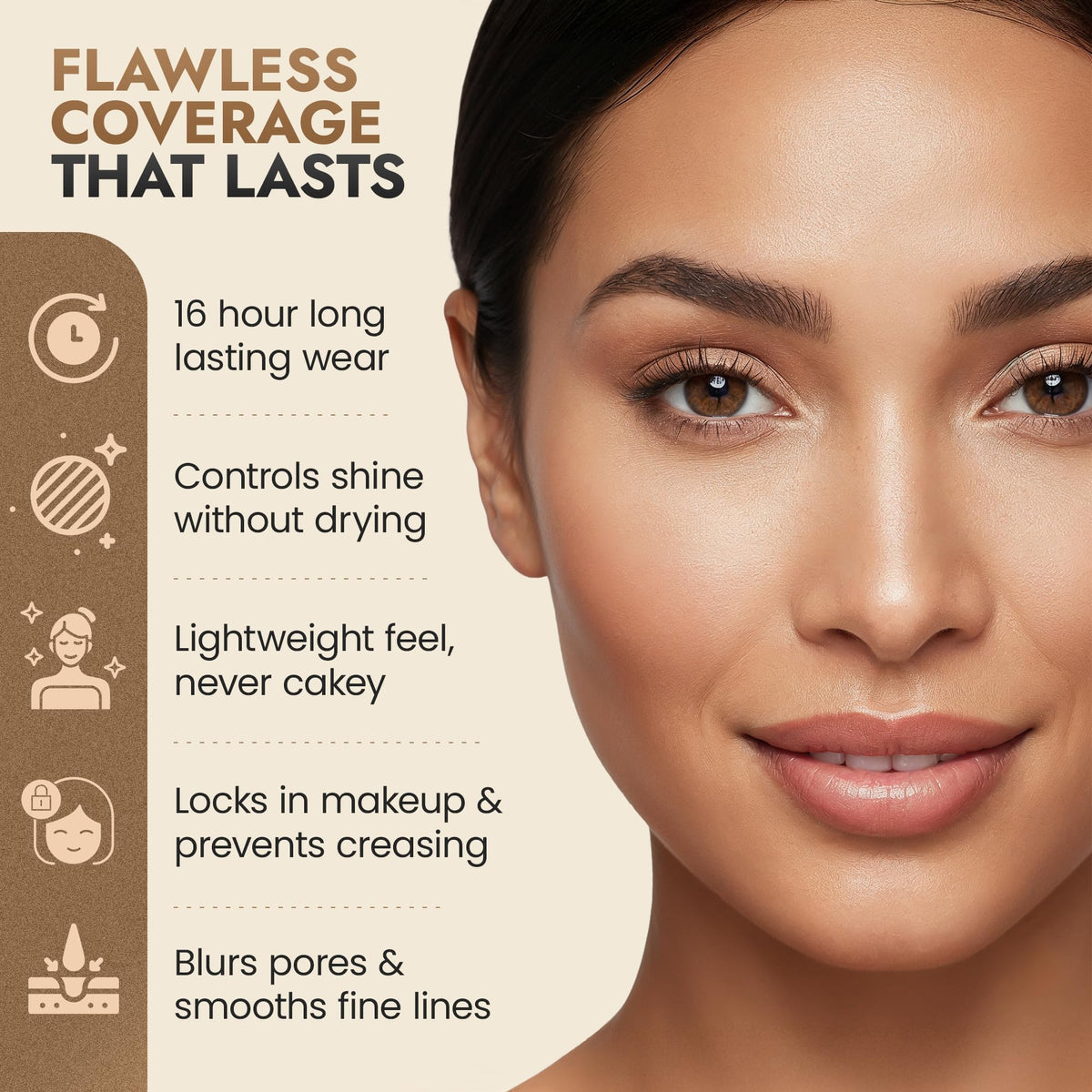 Organic Pressed Setting Powder - Talc-Free & Non-Toxic Translucent Powder with Matte Finish - Oil Absorbing, Pore Minimizing, 16 Hour Wear for All Beauty & Personal Care BaeBlu