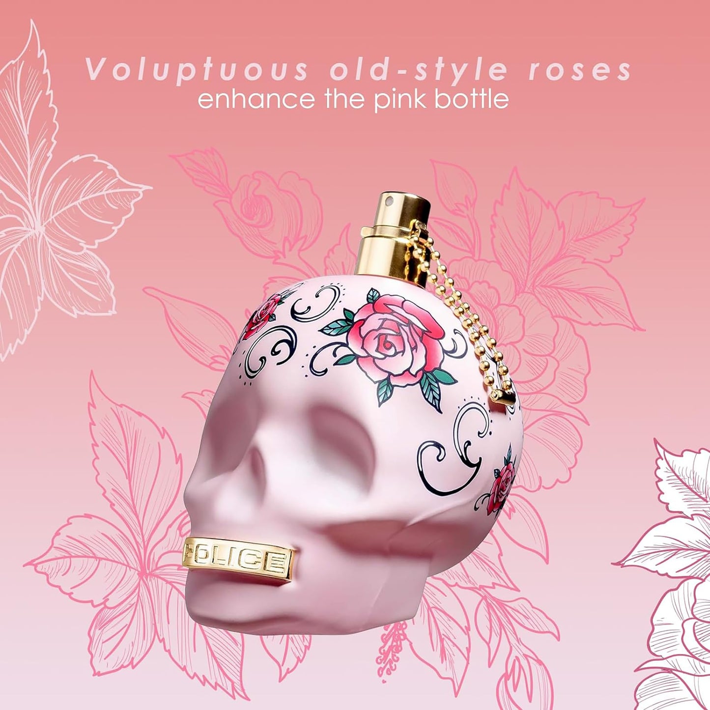 To Be Tattooart For Woman By Police - Fragrance For Women - Floral Fruity Gourmand Scent - Creamy Sandalwood And A Powdery-Sweet Marshmallow Accord Beauty & Personal Care Police