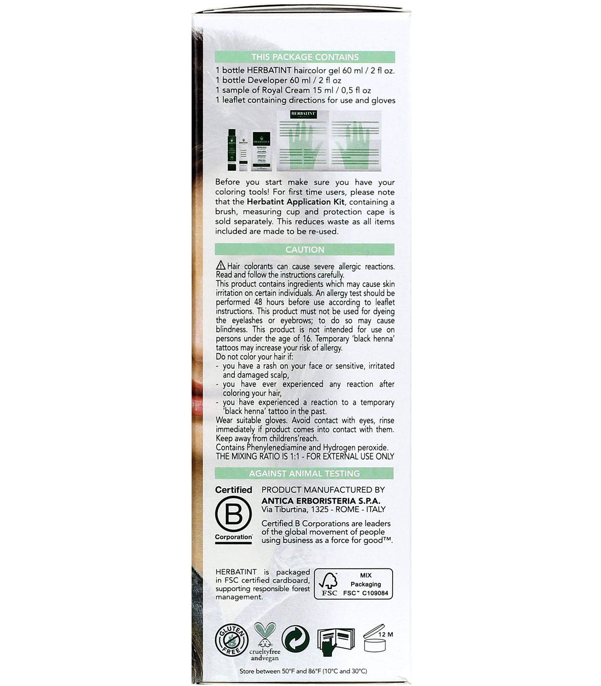 Herbatint Hr Color 6n Blonde Dark Beauty & Personal Care Herbatint
