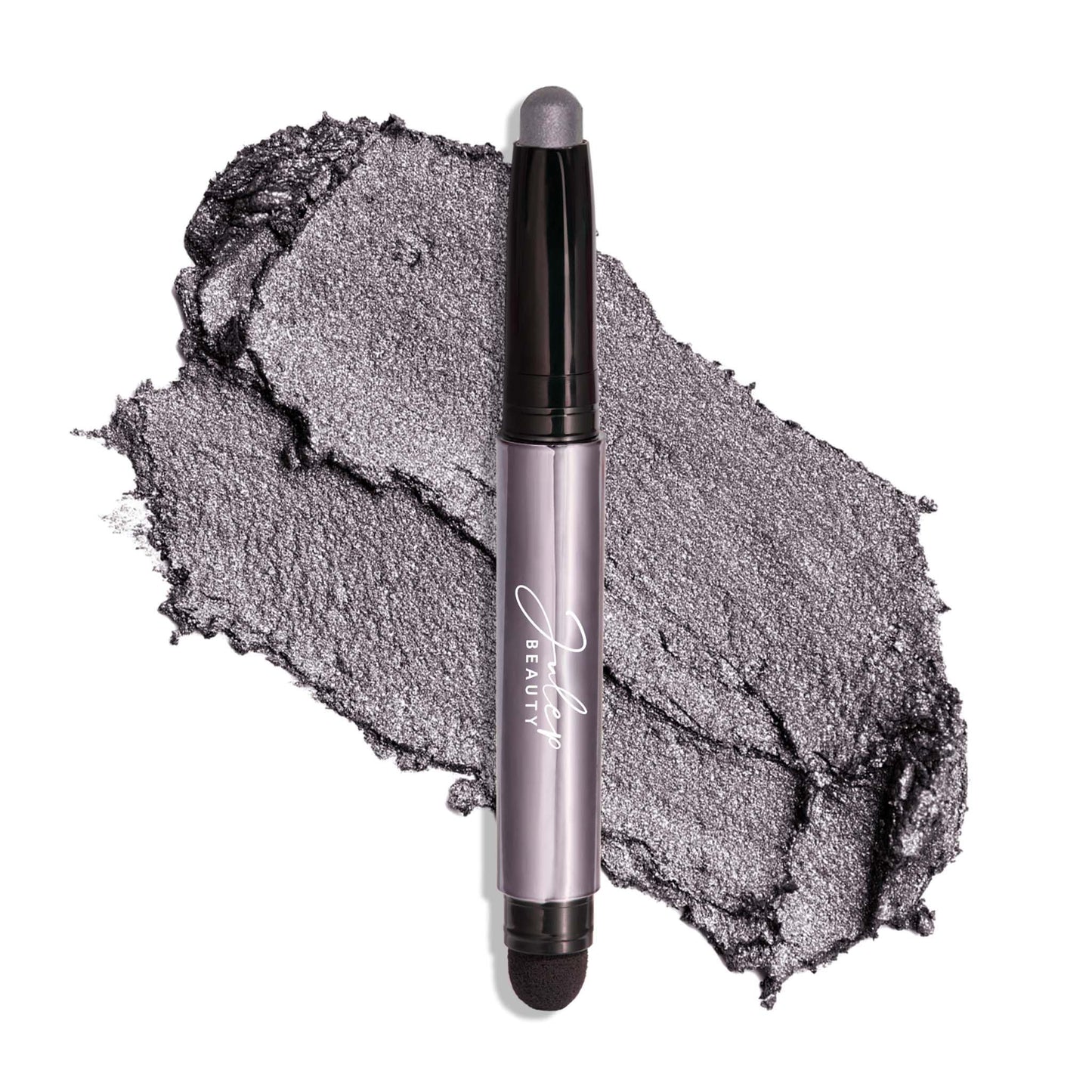 Julep Eyeshadow 101 Cream-to-Powder Waterproof Shadow Stick - Smoky Grey Shimmer - Long-Lasting, Crease-Proof, Medium Grey Shimmer Cream Eyeshadow Beauty & Personal Care Julep