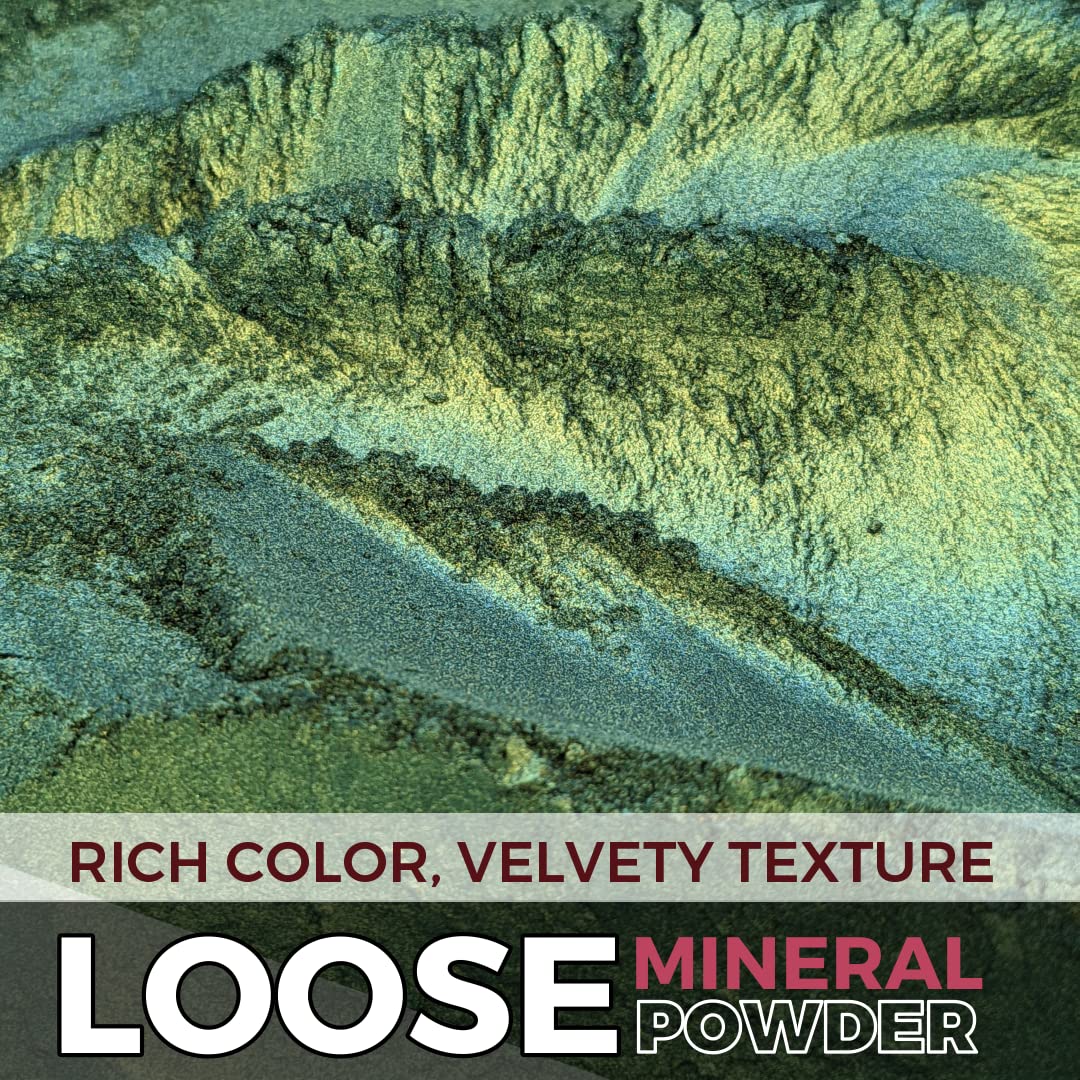 Concrete Minerals MultiChrome Eyeshadow, Intense Color Shifting, Longer-Lasting With No Creasing, 100% Vegan and Cruelty Free, Handmade in USA, 1.5 Beauty & Personal Care Concrete Minerals
