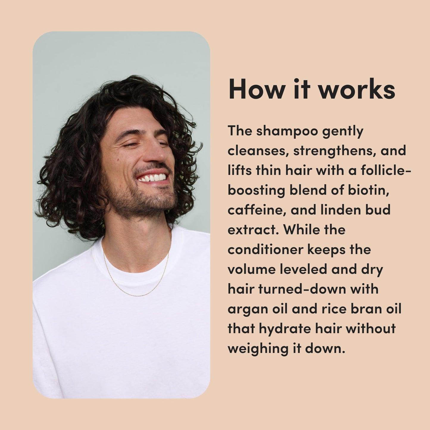 hims Max Volume Shampoo & Conditioner Set - Biovolume 128, Biotin, & Argan Oil - Root Lift & Moisturizing for Fine Hair - Sulfate-Free, Paraben-Free Beauty & Personal Care HIMS & HERS