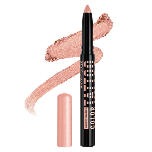 MAYBELLINE Color Tattoo Longwear Multi-Use Eye Shadow Stix, Eye Makeup, I am Inspired (Rose Gold Shimmer) Beauty & Personal Care MAYBELLINE