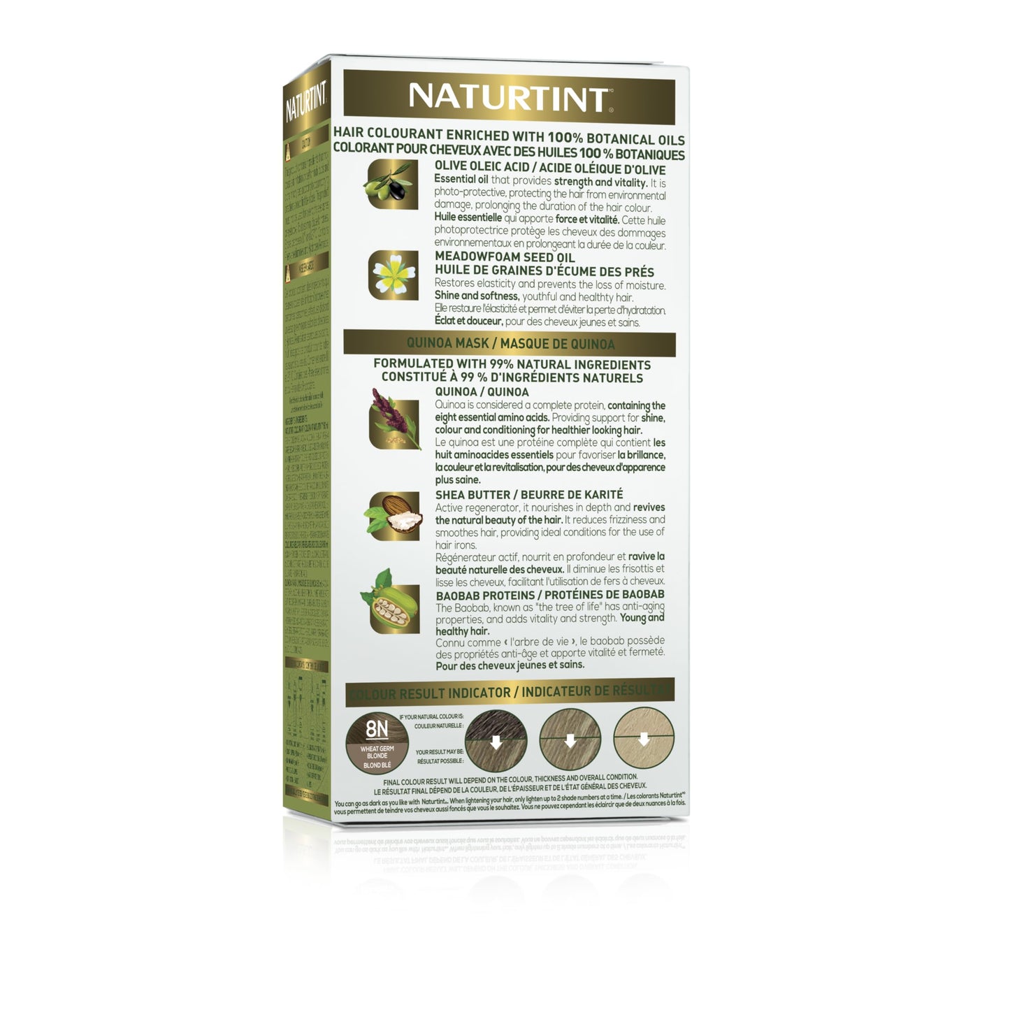 Naturtint 8N Wheat Germ Blonde Hair Color, 5.75 FZ Beauty & Personal Care Naturtint