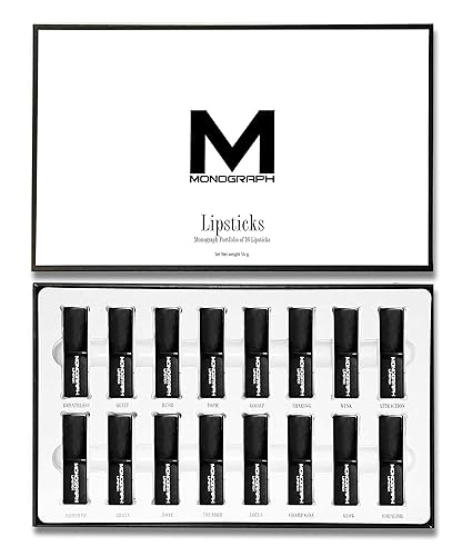 MONOGRAPH COLLECTIONS LIPSTICKS PORTFOLIO Beauty & Personal Care MONOGRAPH