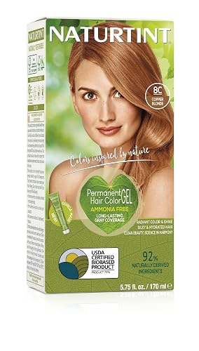 Naturtint 8C Copper Blonde Hair Color, 5.75 FZ Beauty & Personal Care Naturtint