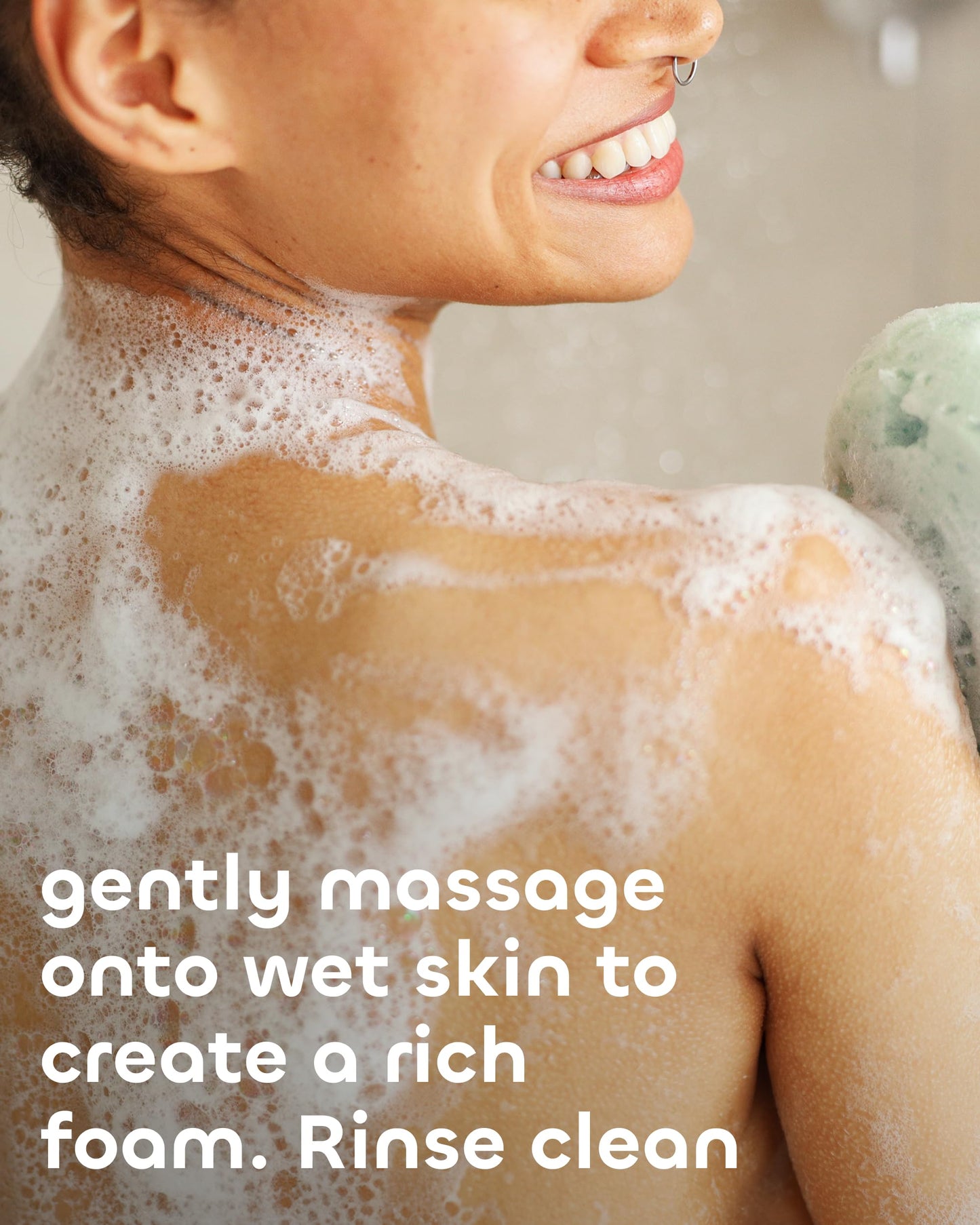 Seaweed Bath Co. Hydrate Body Wash - Unscented - Foaming Shower Gel Cleanser with Natural Ingredients - Fragrance Free and Gentle - Good For Sensitive Beauty & Personal Care The Seaweed Bath Co.