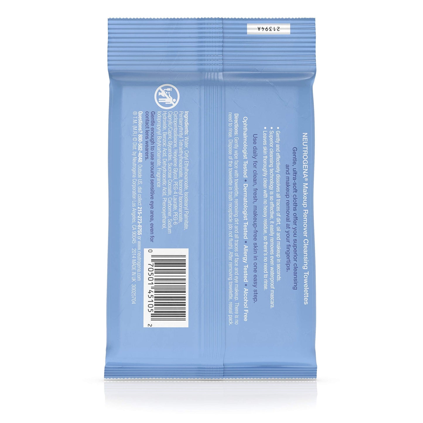 Neutrogena Make-Up Remover Cleansing Towelettes, 7 Count, Packaging May Vary Beauty & Personal Care Neutrogena