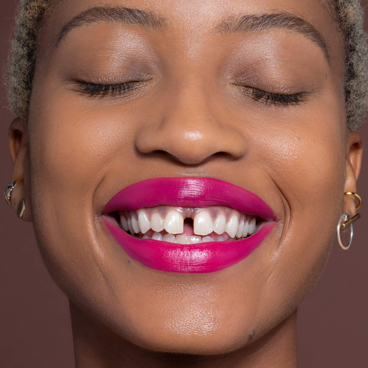 ILIA - Color Block Lipstick | Non-Toxic, Vegan, Cruelty-Free, Hydrating + Long Lasting, No Budge Color with Full Coverage (Knockout (Bold Magenta With Beauty & Personal Care ILIA