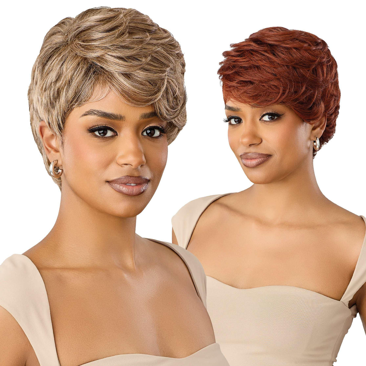 Outre Wigpop Synthetic Full Wig - POP 10 (JET BLACK 1)
