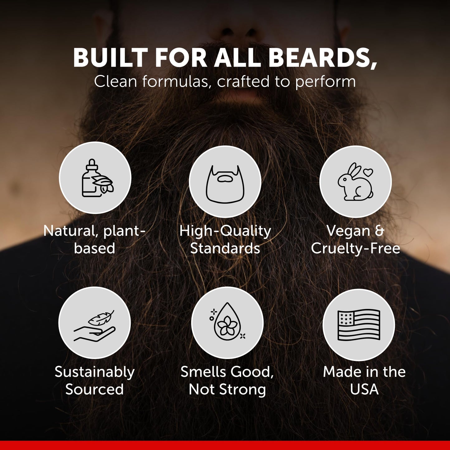 Detroit Grooming Co. Beard Wash and Beard Conditioner - Men's Kit - Softens, Strengthens, Moisturize, Infused w/Argan Oil, Apple Extract, & Aloe Vera Beauty & Personal Care Detroit Grooming Co.