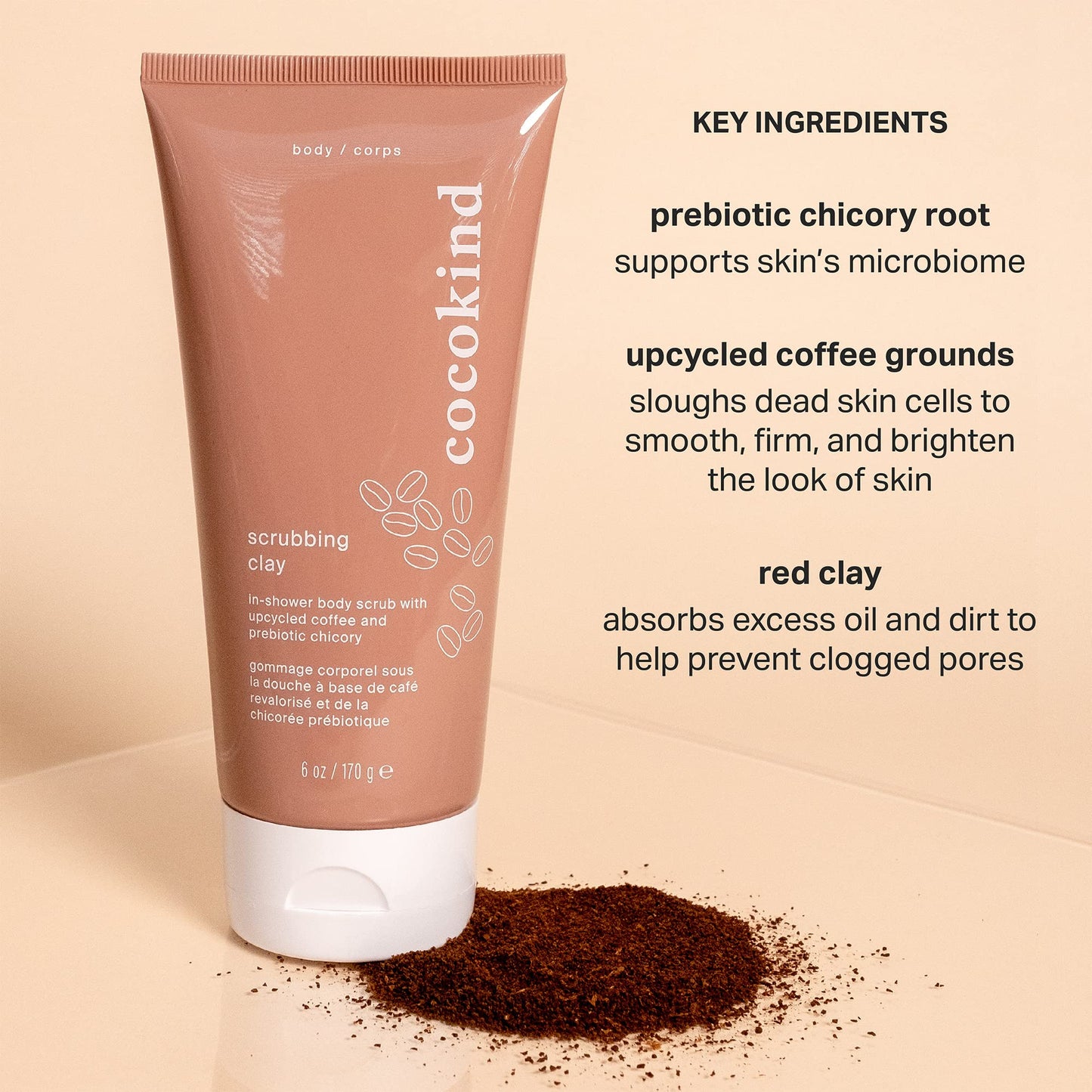 Cocokind Coffee Body Scrub and Exfoliator, Brightening Body Wash Beauty & Personal Care Cocokind