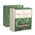 Fresh & Clean Luxury Bar Soap for Face, Body, Oily & Sensitive Skin, Eczema, Psoriasis and ACNE. Purifying & Nourishing with Activated Charcoal Beauty & Personal Care Majestic Lather