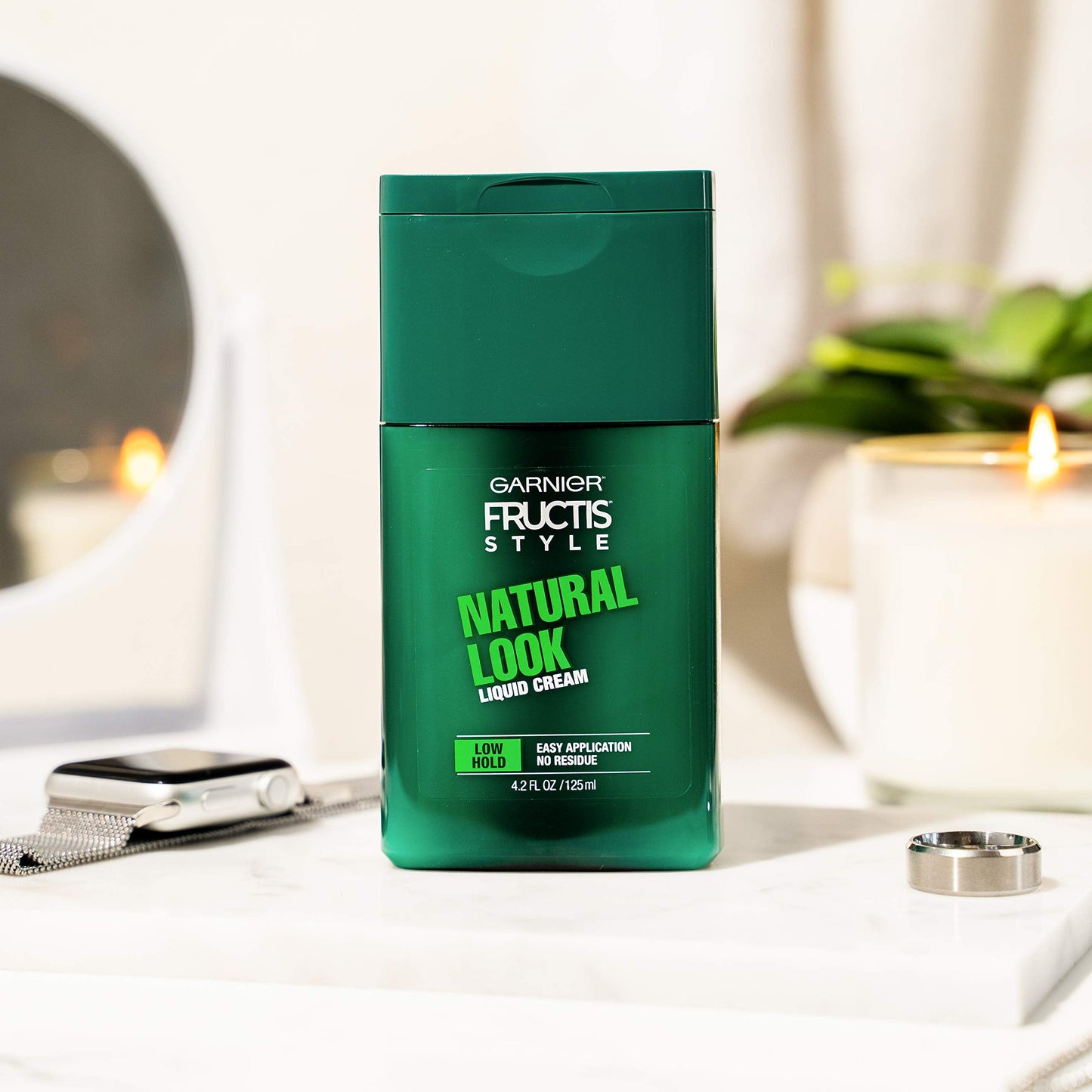 Garnier Hair Care Fructis Style Natural Look Liquid Hair Cream for Men No Drying Alcohol, 4.2 Fluid Ounce Beauty & Personal Care Garnier