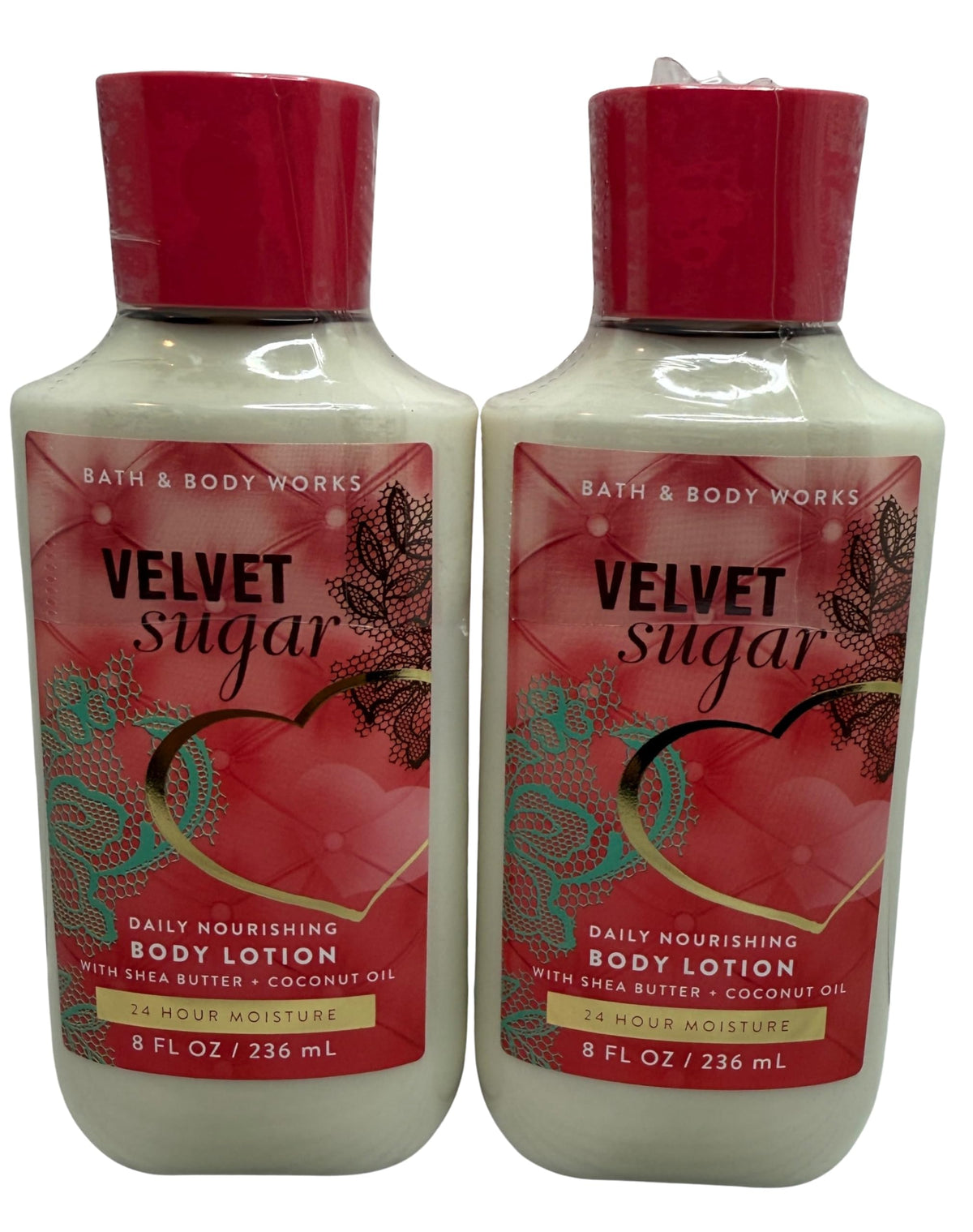 Bath & Body Works Body Velvet Sugar Lotion 8 Ounces Each Pack of 2